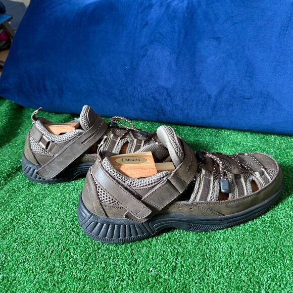 Orthofeet Clearwater 573 Sandals Mens 11 2E Wide Fisherman 2 Strap Comfort Shoes main image 3